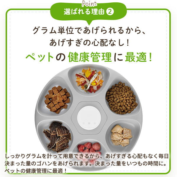 【獣医師推奨】ウェットフード対応自動給餌器 カリカリマシーンFR