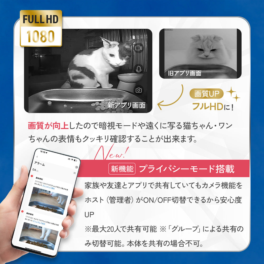 【獣医師監修】カリカリマシーンV2C Plus/スマホ連動型自動給餌器