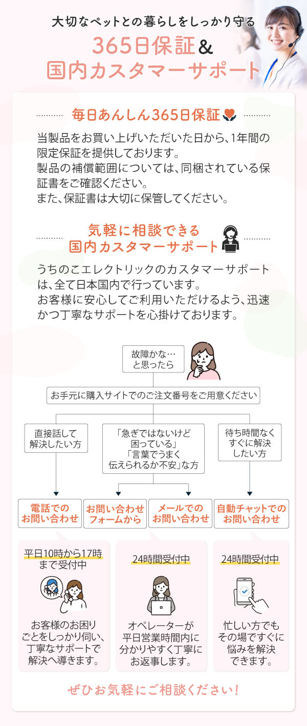 カスタマーサポート