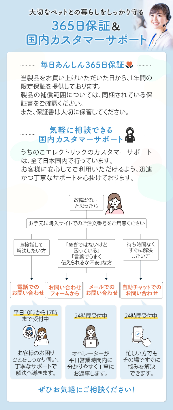 カスタマーサポート